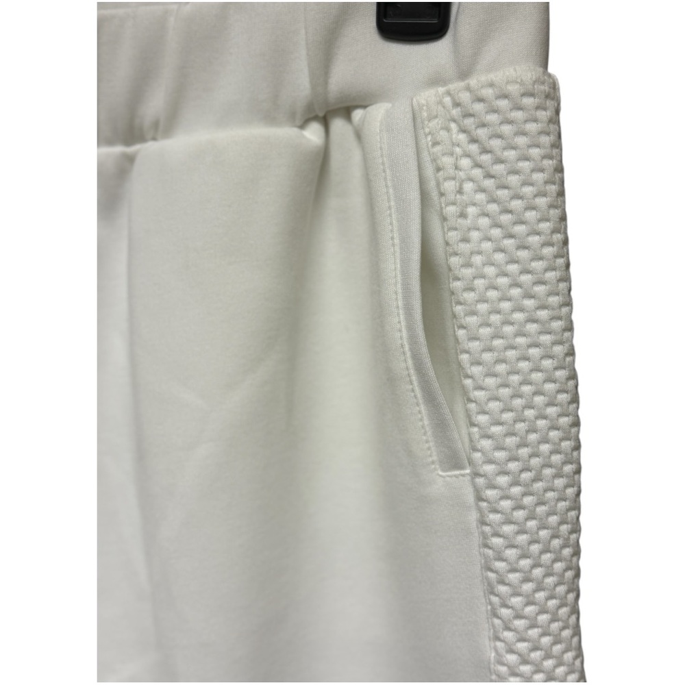 Soft Surroundings‎ Straight Leg Crop Pants White Textured Knit Large NWT - Picture 4 of 10